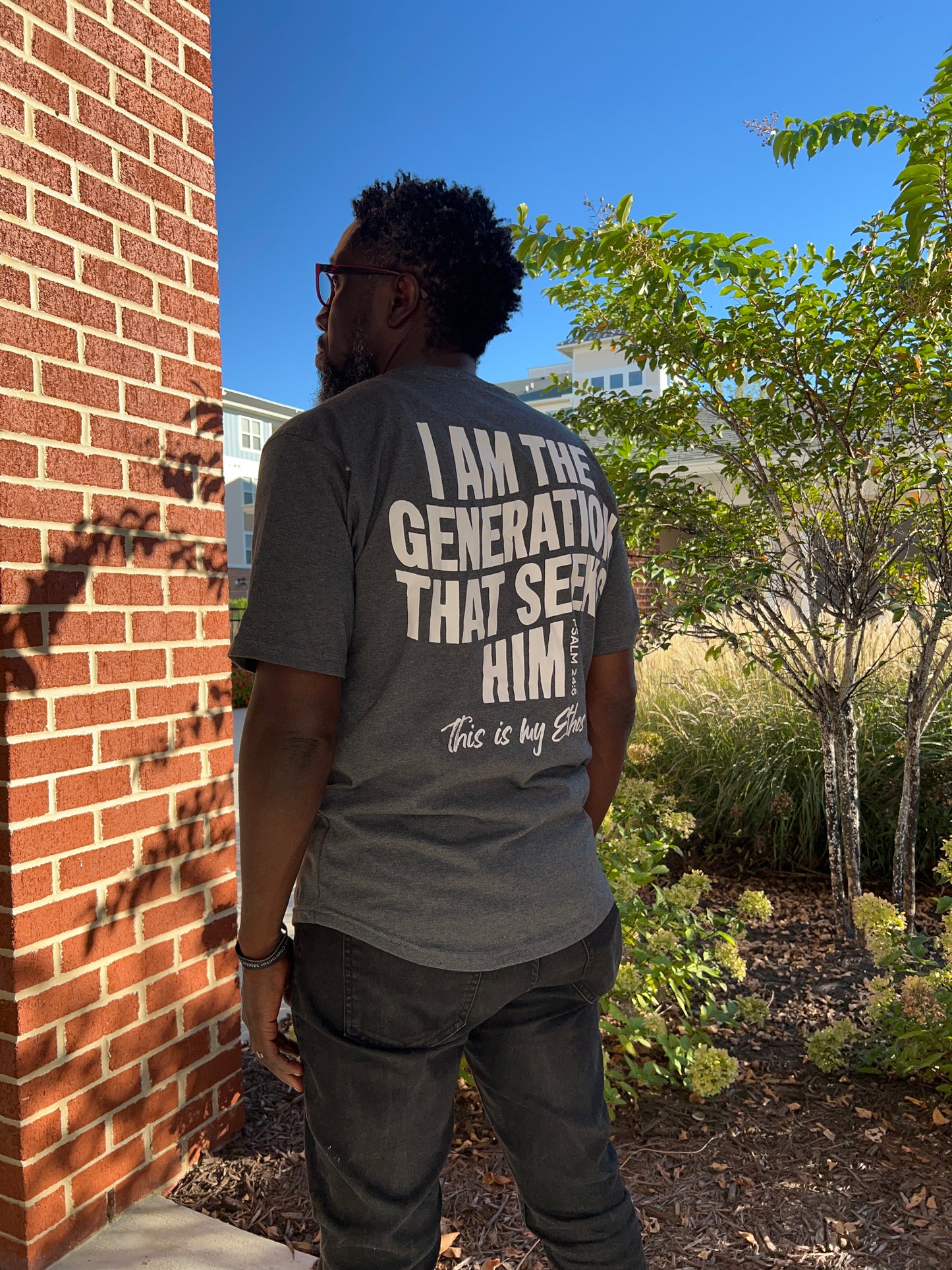 FaithFull Ethos Swoop Tee (Smoke)