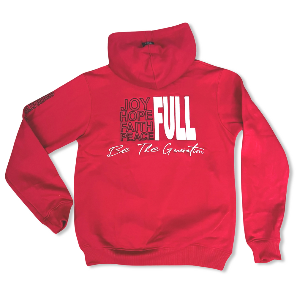 
                  
                    BEFULL Premium Hoodie (Embroidered) Cardinal Red
                  
                