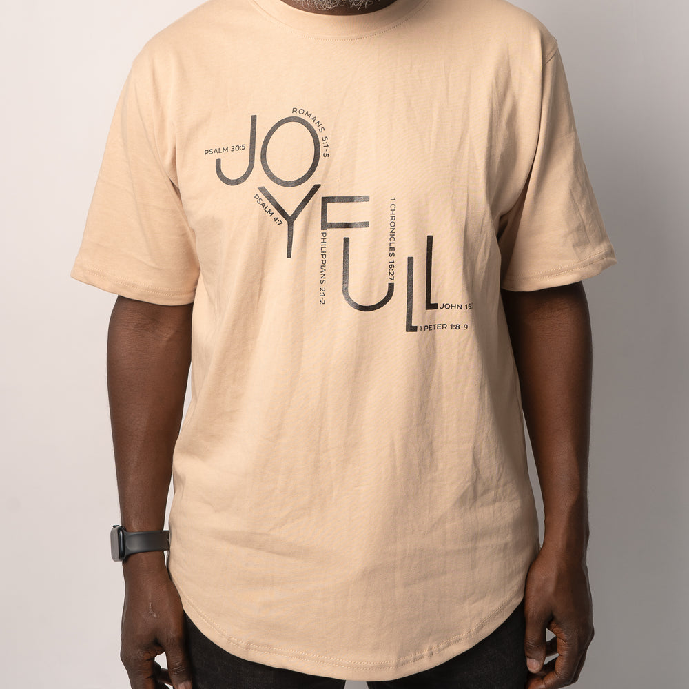 JoyFull Ethos Swoop Tee (Sand)