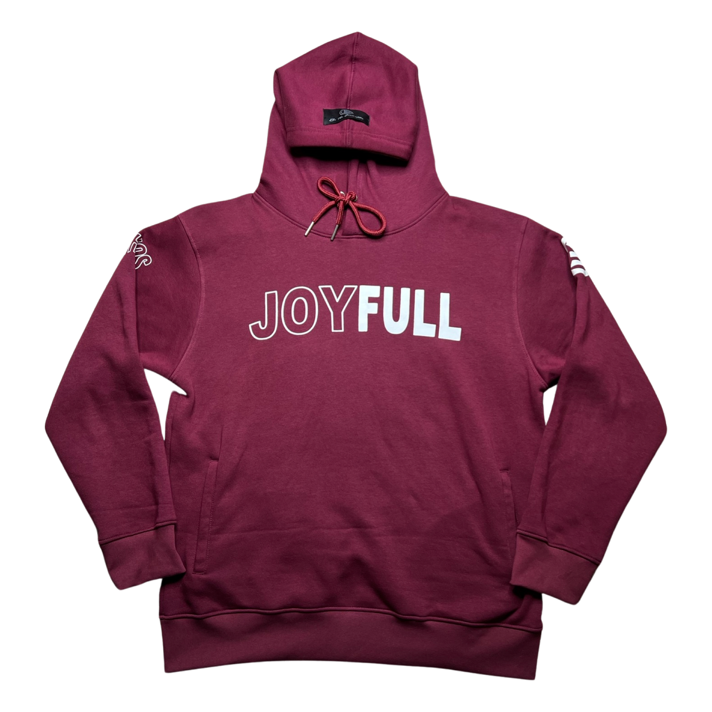 Maroon JoyFull Unisex fashion hoodie (Clearance Rack Item)